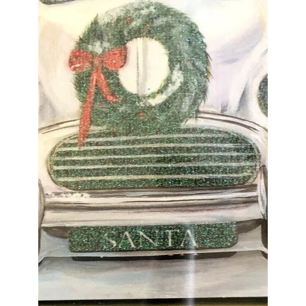 Christmas Boxed Cards Farm Truck Cut Out 18 Cards and Envelopes Presents Holiday
